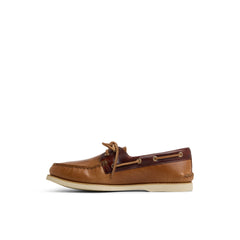 Gold Authentic Original™ 2-Eye Lite Boat Shoe Tan Combo Men's Leather