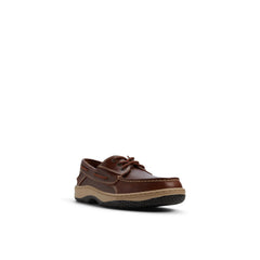 Billfish 3-Eye Boat Shoe Medium Brown