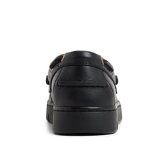 Keely Boat Shoe Black Black