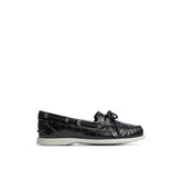 Authentic Original™ 1 Eye Boat Shoe Black Women's Leather