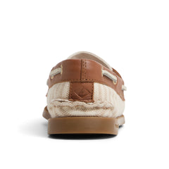 Authentic Original™ 2 Eye Boat Shoe White/Bone Women's Women