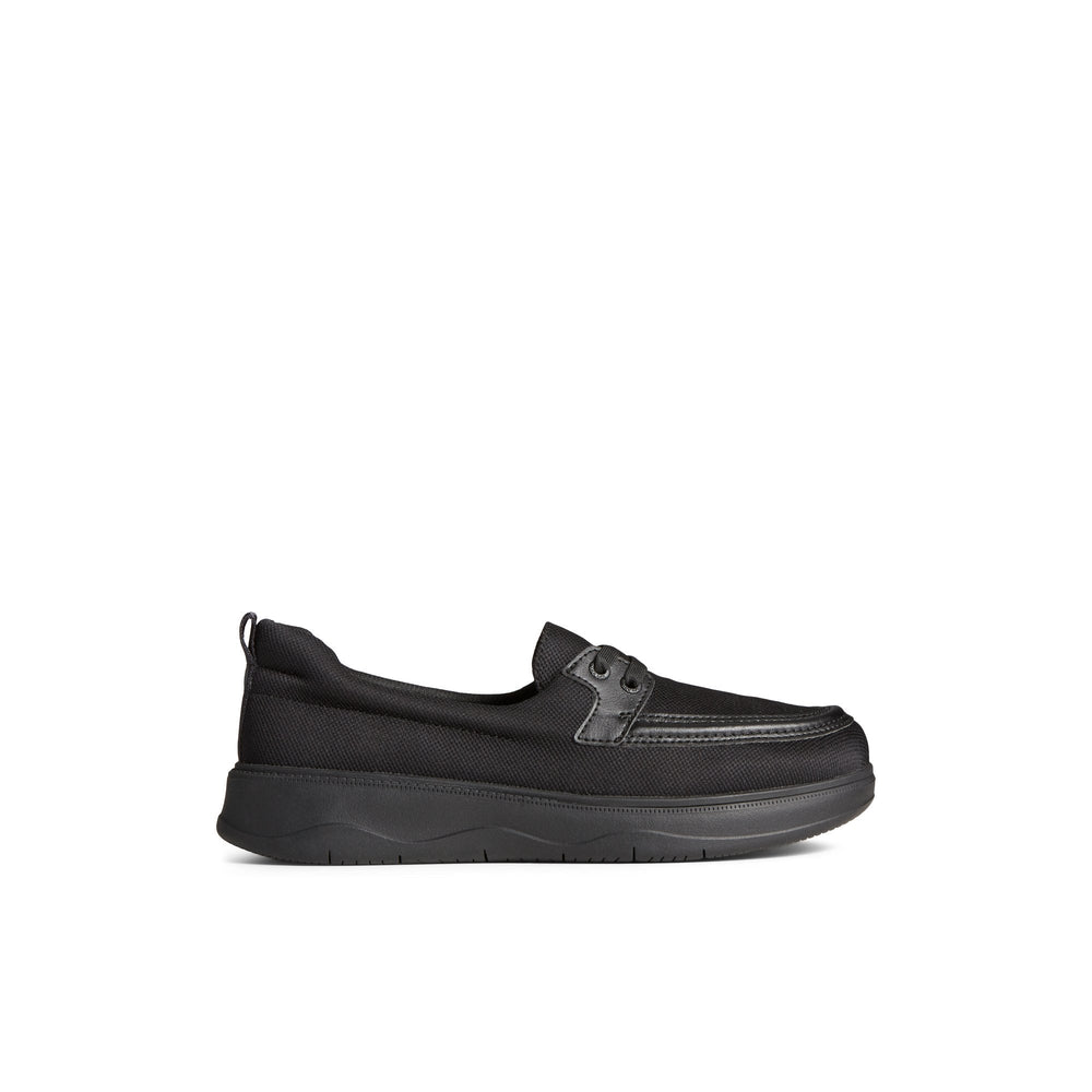 Skipper Boat Shoe Black