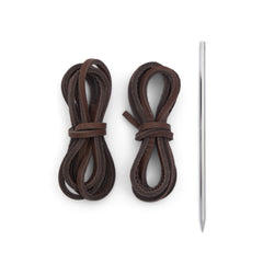 Lace Kit With Needle Dark Brown