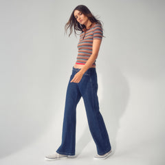 Classiccvo White/Blue Women's Sneakers