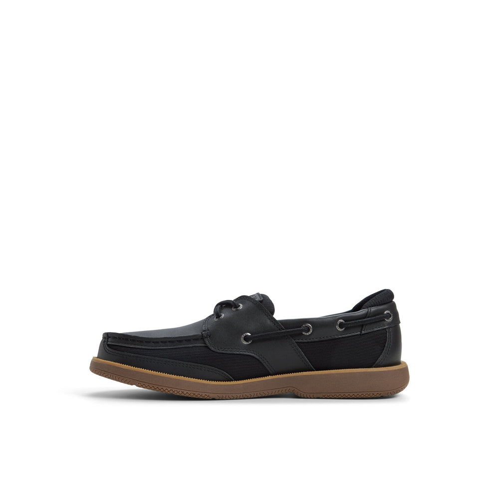 Surveyor 2 Eye Boat Shoes Black
