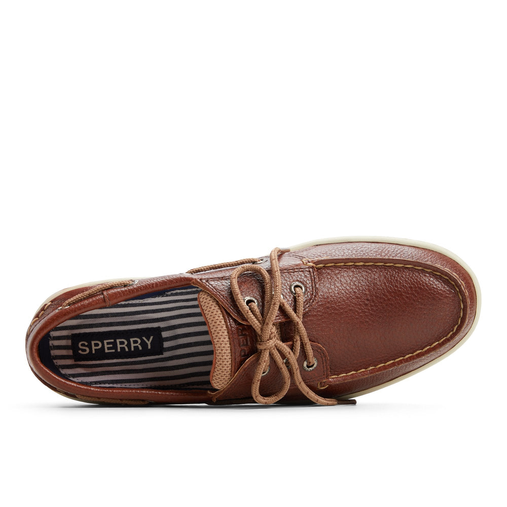 Billfish 3 Eye Boat Shoe Brown