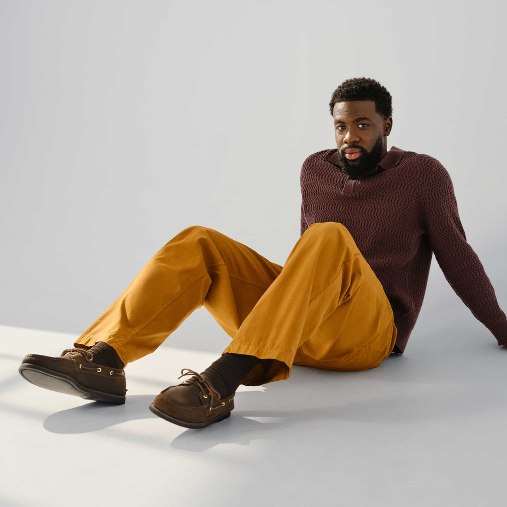 Gold Cup™ Authentic Original™ 2-Eye Boat Shoe Khaki