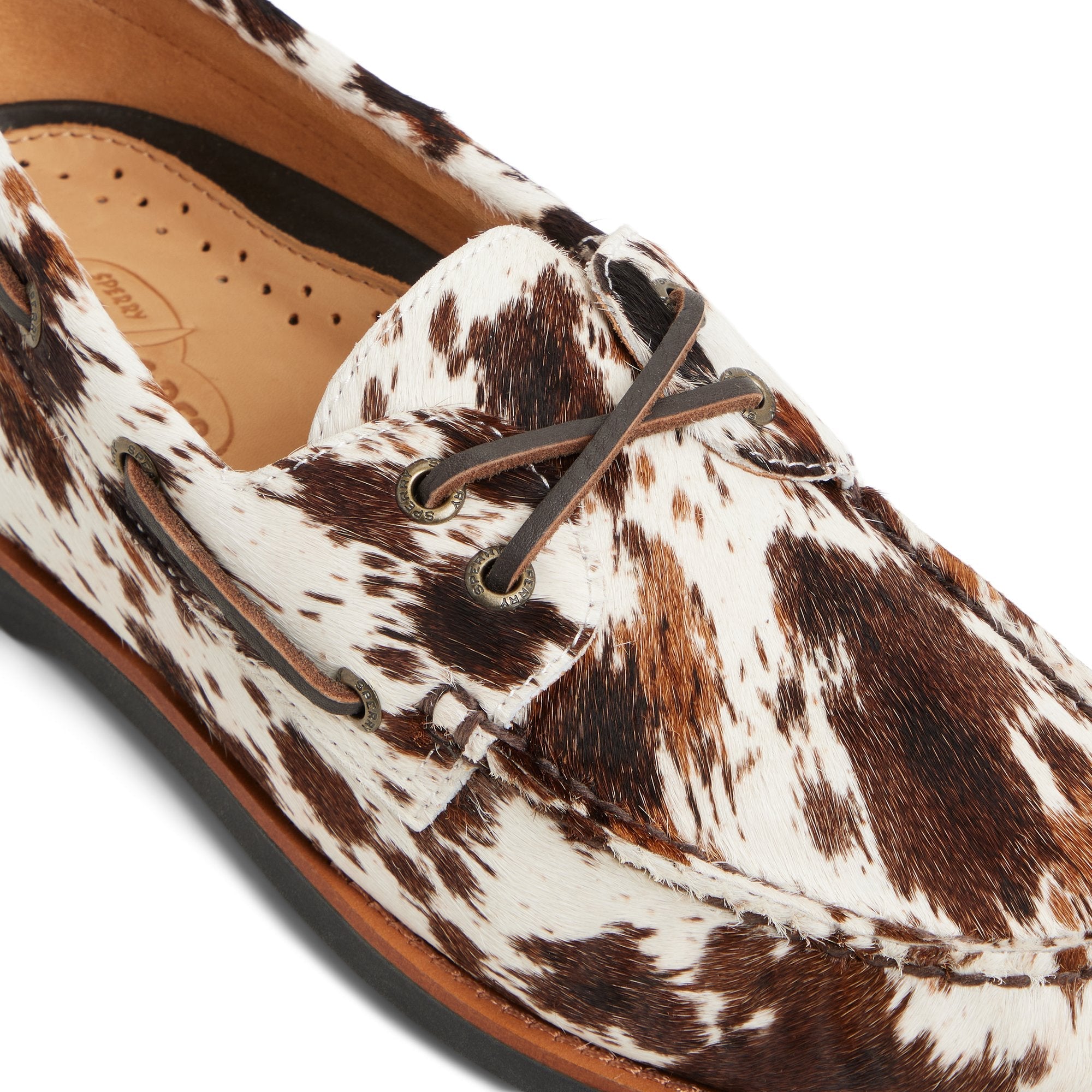 Authentic Original™ Cloud Boat Shoe White Print