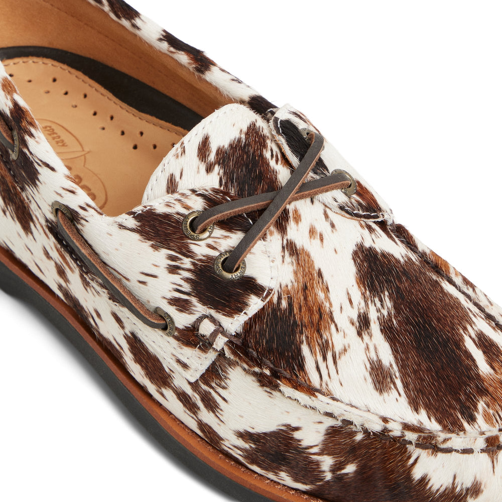 Authentic Original™ Cloud Boat Shoe White Print