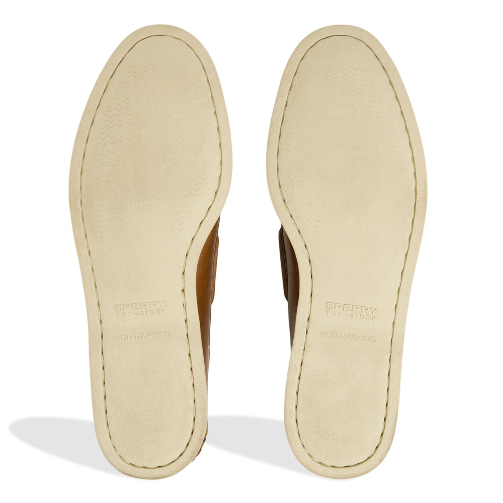 Gold Authentic Original™ 2-Eye Lite Boat Shoe Tan Combo Men's Leather