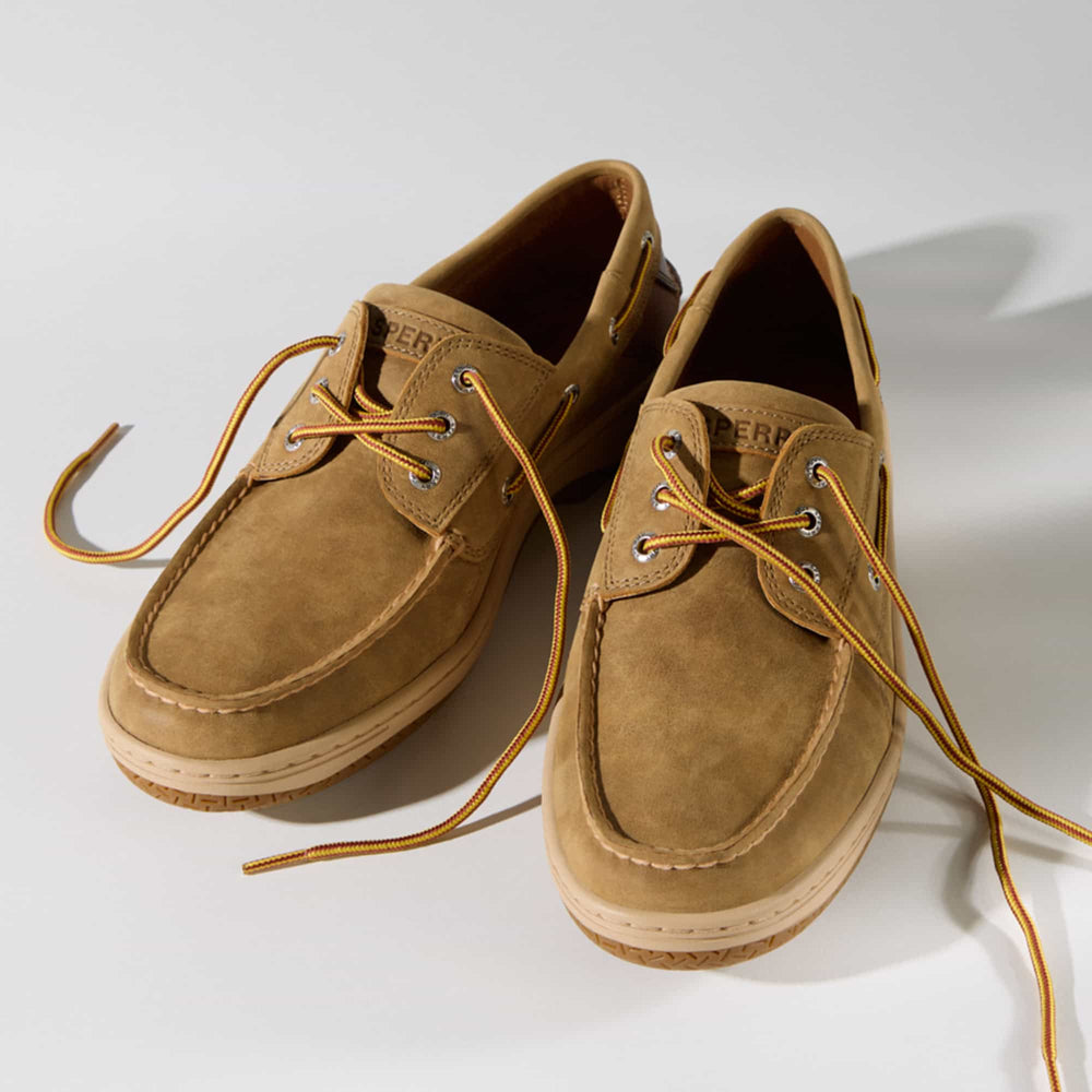 Billfish 3-Eye Boat Shoe Tan