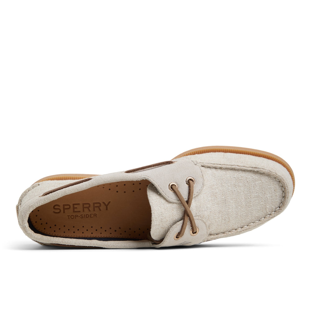 Authentic Original™ 2-Eye Boat Shoe Light Beige