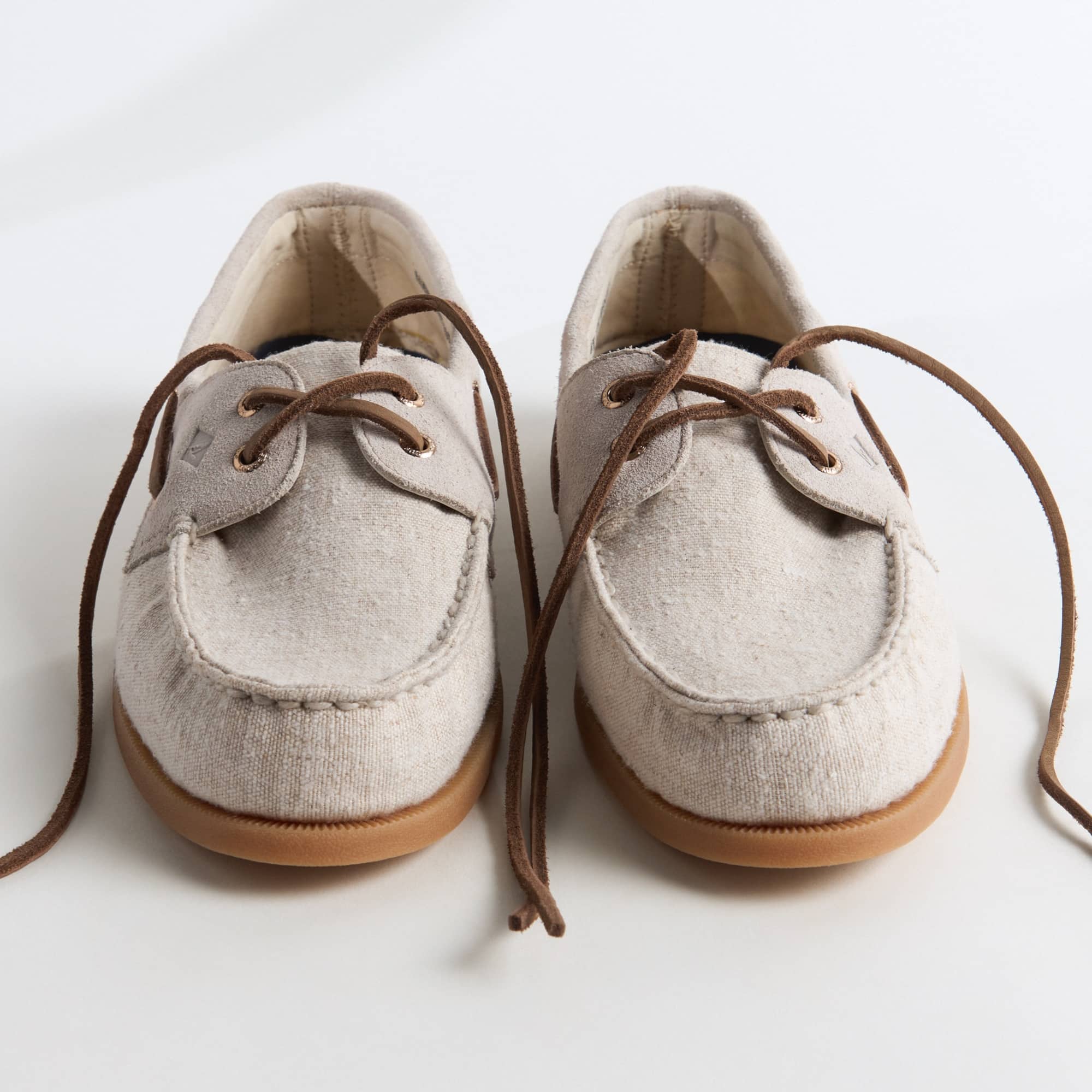 Authentic Original™ 2-Eye Boat Shoe Light Beige