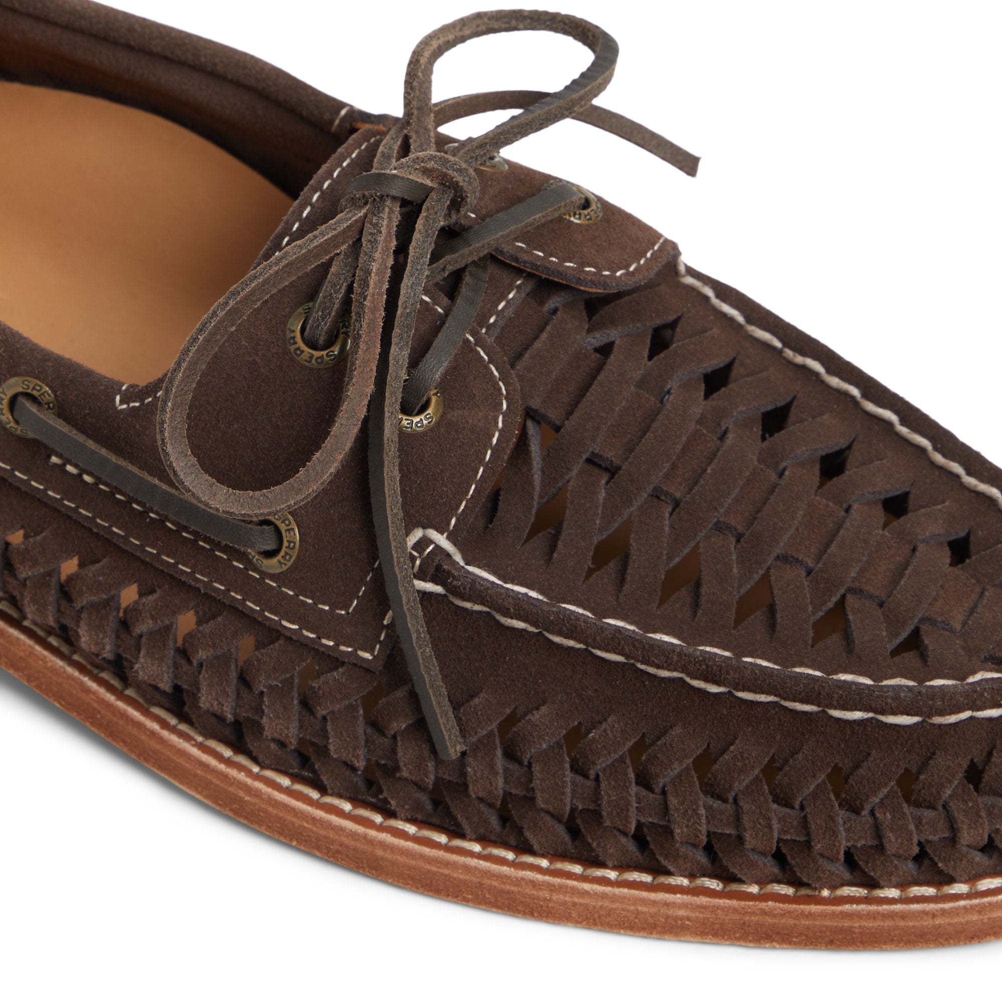 Gcao2eywoven Other Brown Men's Leather