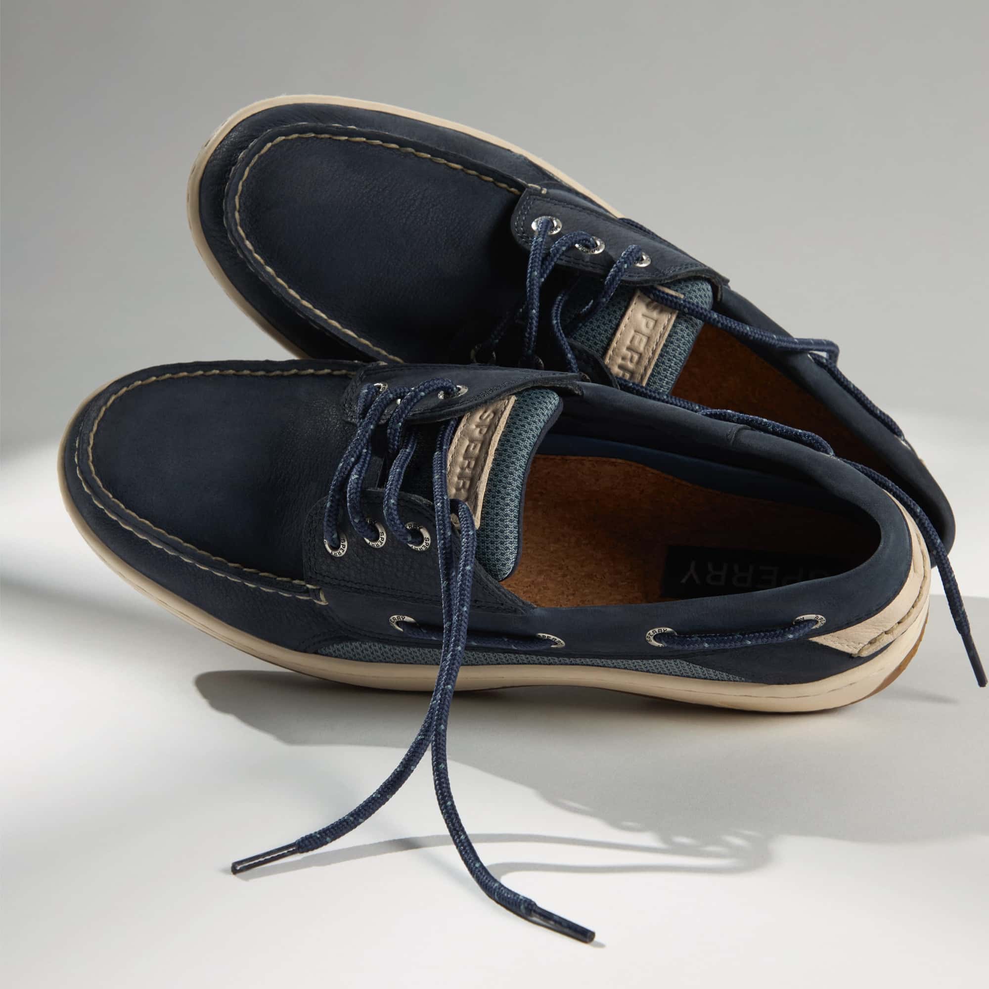 Billfish 3 Eye Boat Shoe Navy