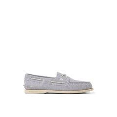 Authentic Original™ 2-Eye Boat Shoe White Print