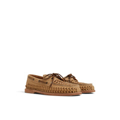 Gcao2eywoven Tan Men's Leather