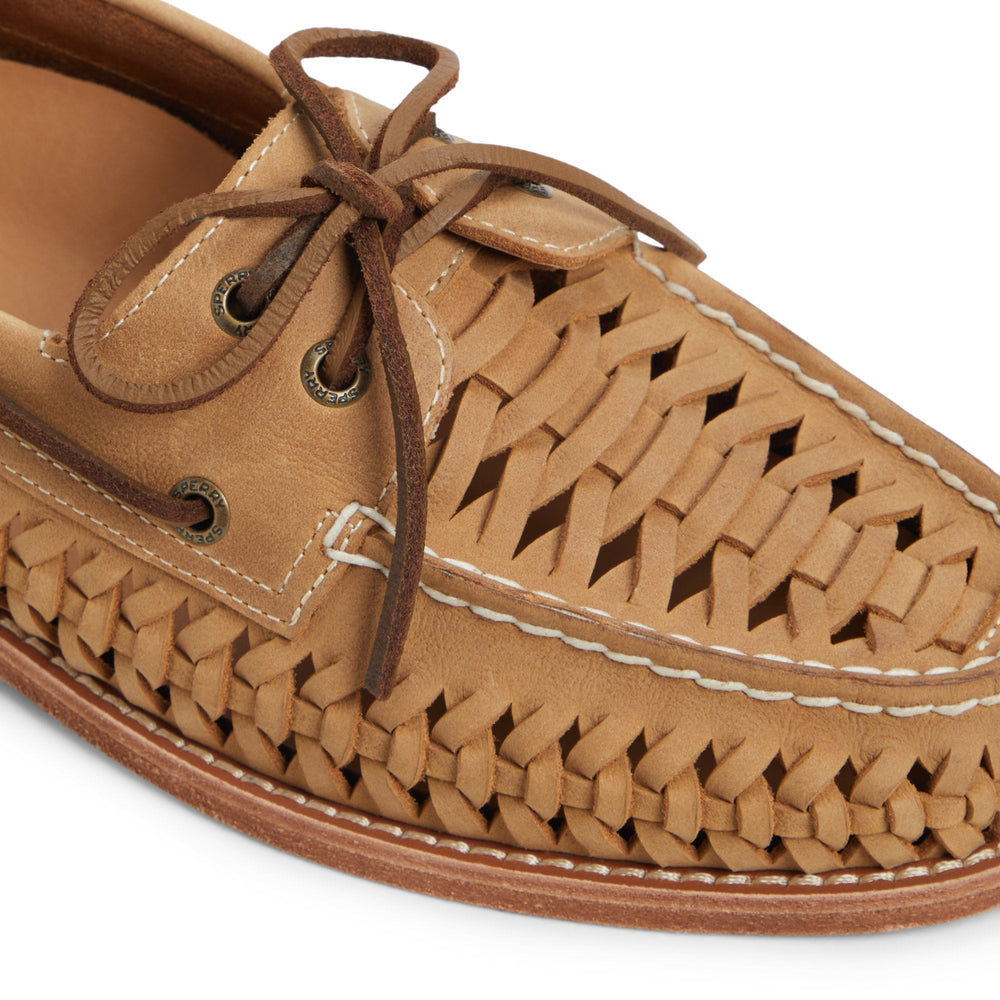 Gcao2eywoven Tan Men's Leather