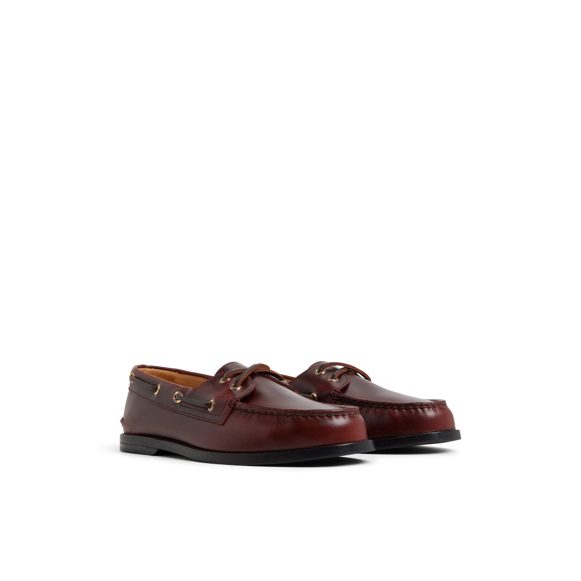 Prescott Boat Shoe Bordo