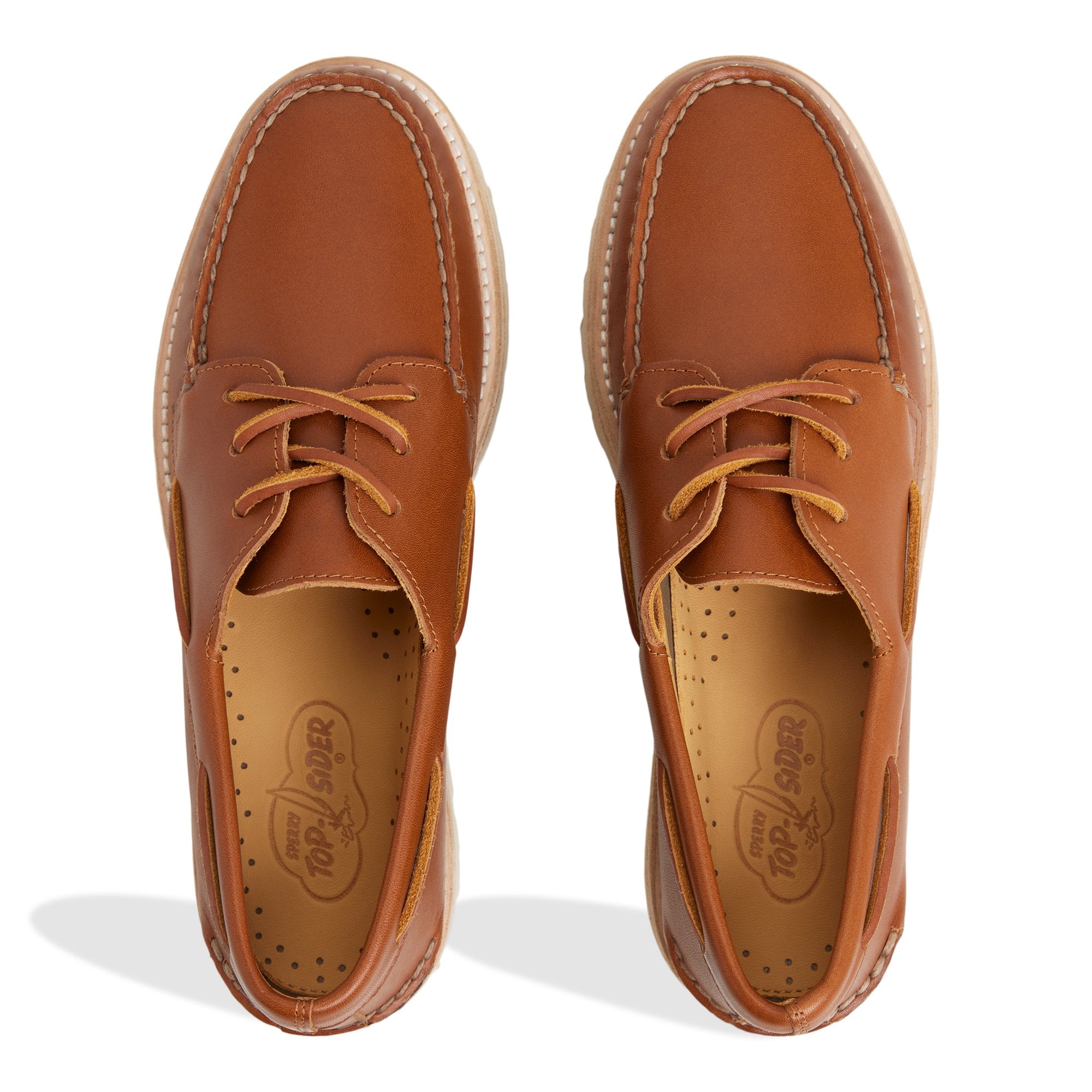 Authentic Original™ 2-Eye Lug Boat Shoe Tan