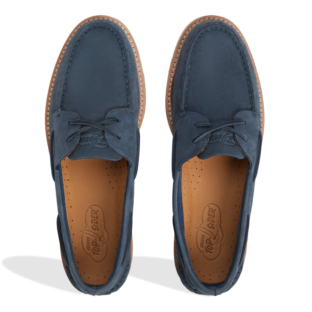 Authentic Original™ 2-Eye Lite Boat Shoeripple Dust Blue Men's Leather