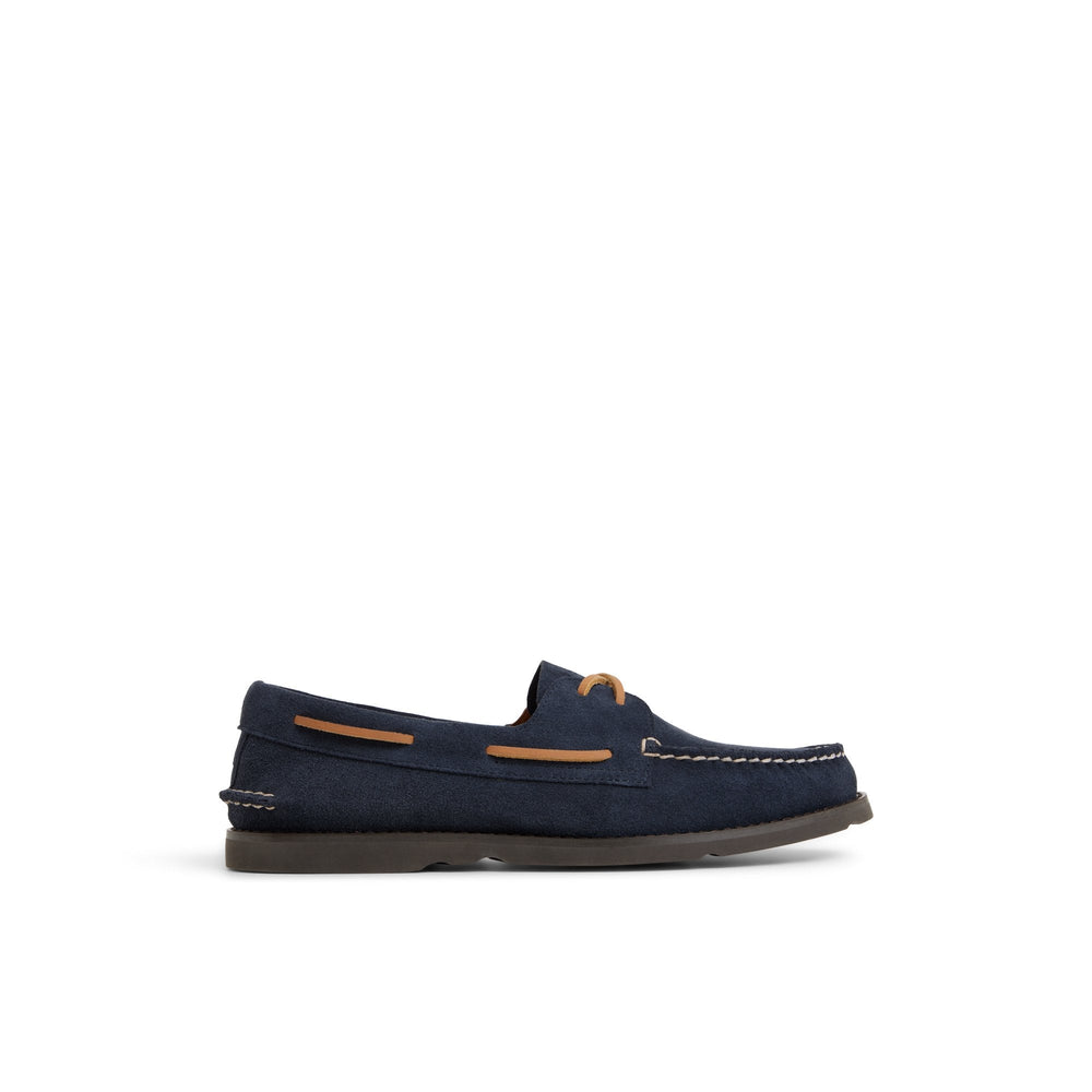 Authentic Original™ 2 Eye Ripple Boat Shoe Dark Blue