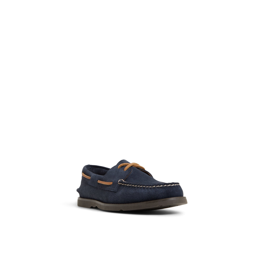 Authentic Original™ 2 Eye Ripple Boat Shoe Dark Blue