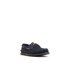 Authentic Original™ 2 Eye Ripple Boat Shoe Dark Blue