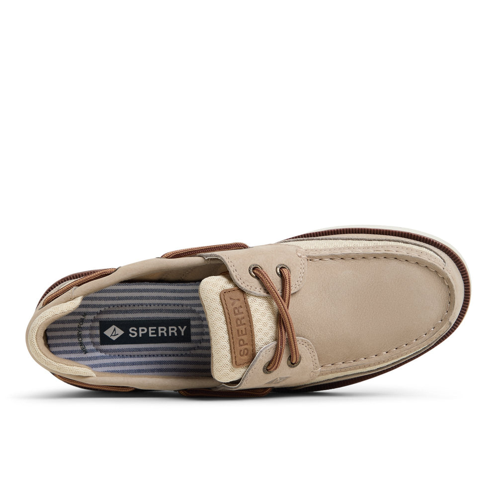 Surveyor2eye Tan Leather Nubuck Men's Leather
