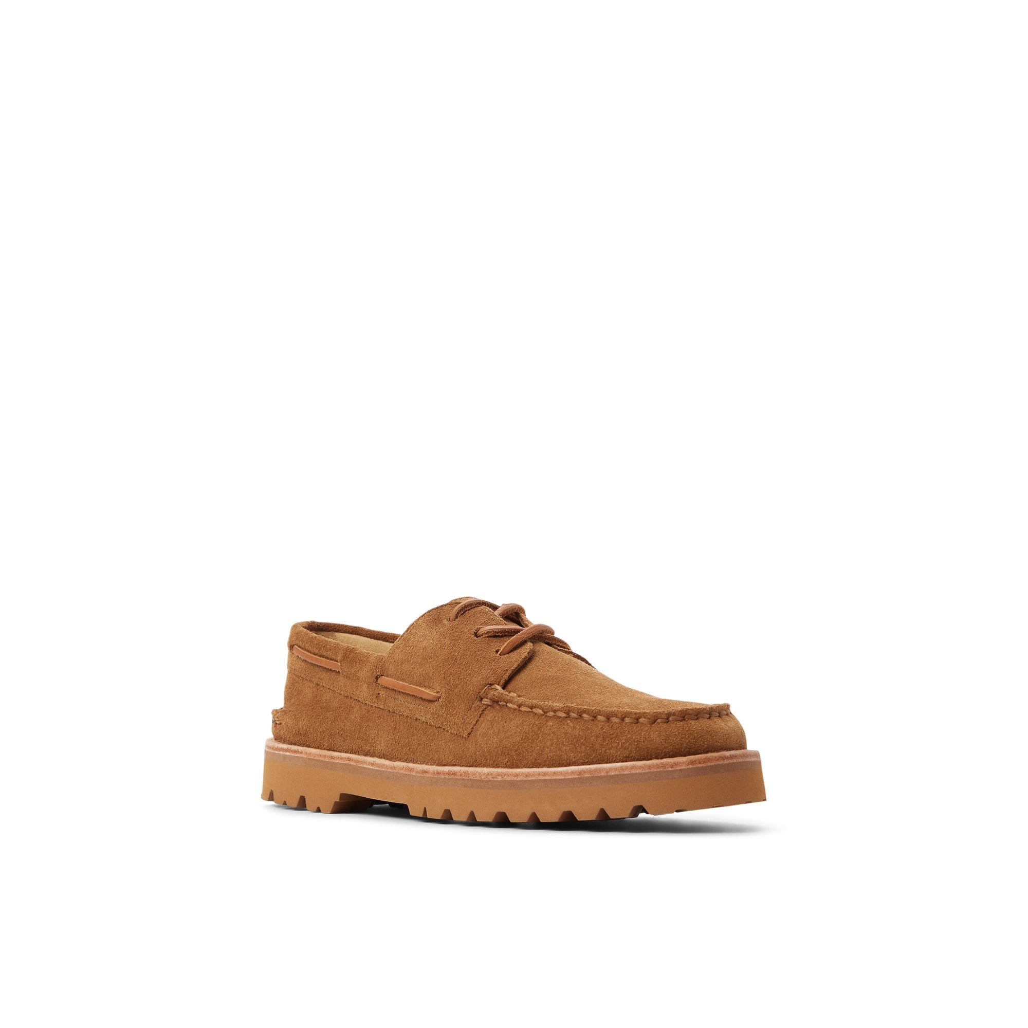 Authentic Original™ 3-Eye Lug Boat Shoe Tan