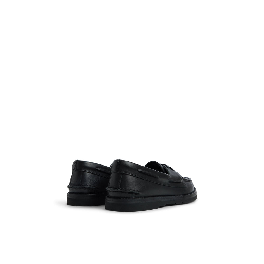 Sperry x Todd Snyder Vachetta Leather Boat Shoe Black