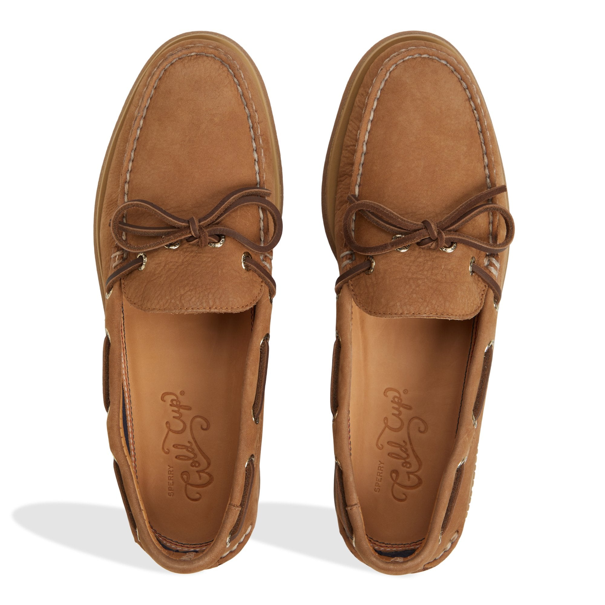 Gold Cup™ Authentic Original™ 1 Eye Boat Shoe Light Brown
