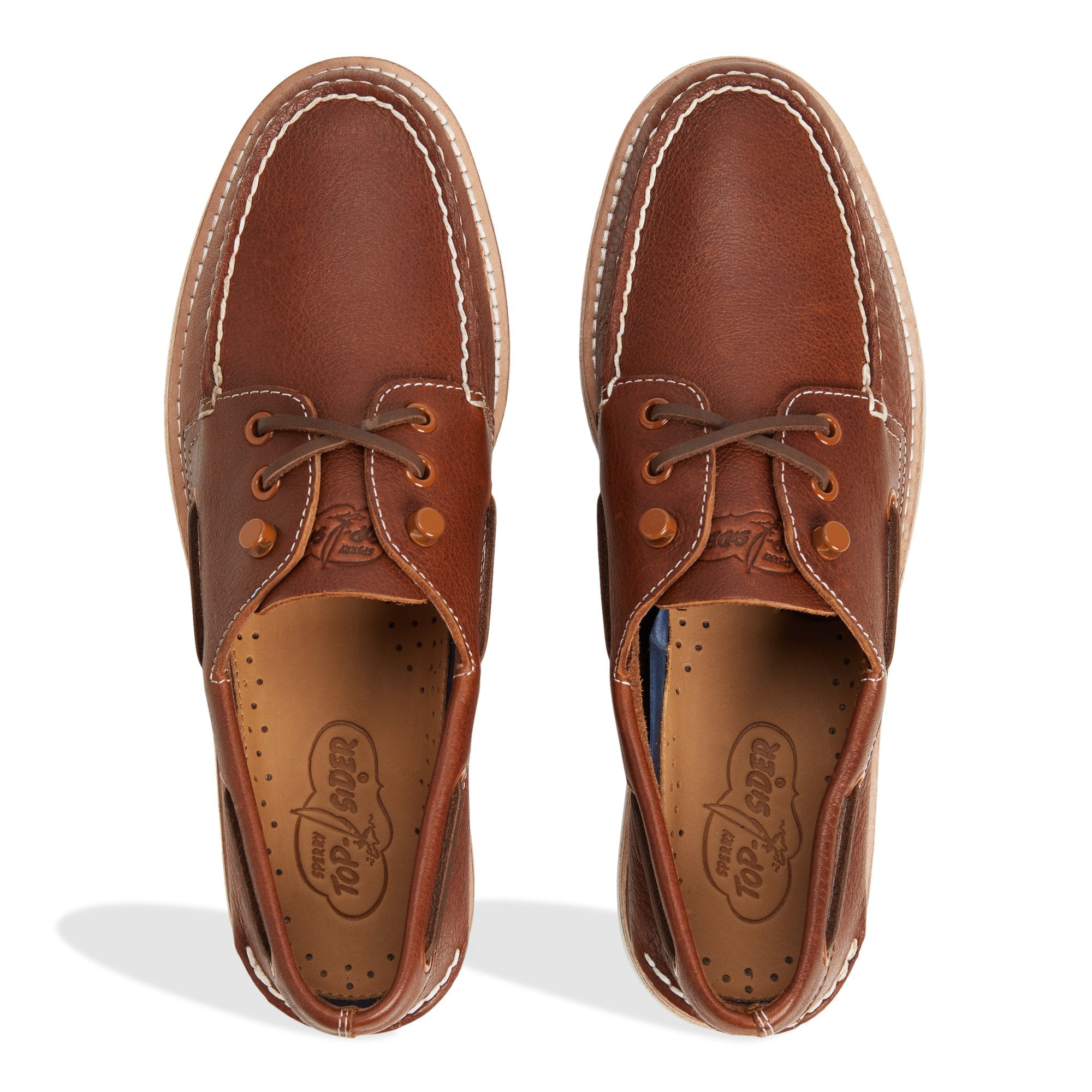 Authentic Original™ 3 Eye Boat Shoe Brown