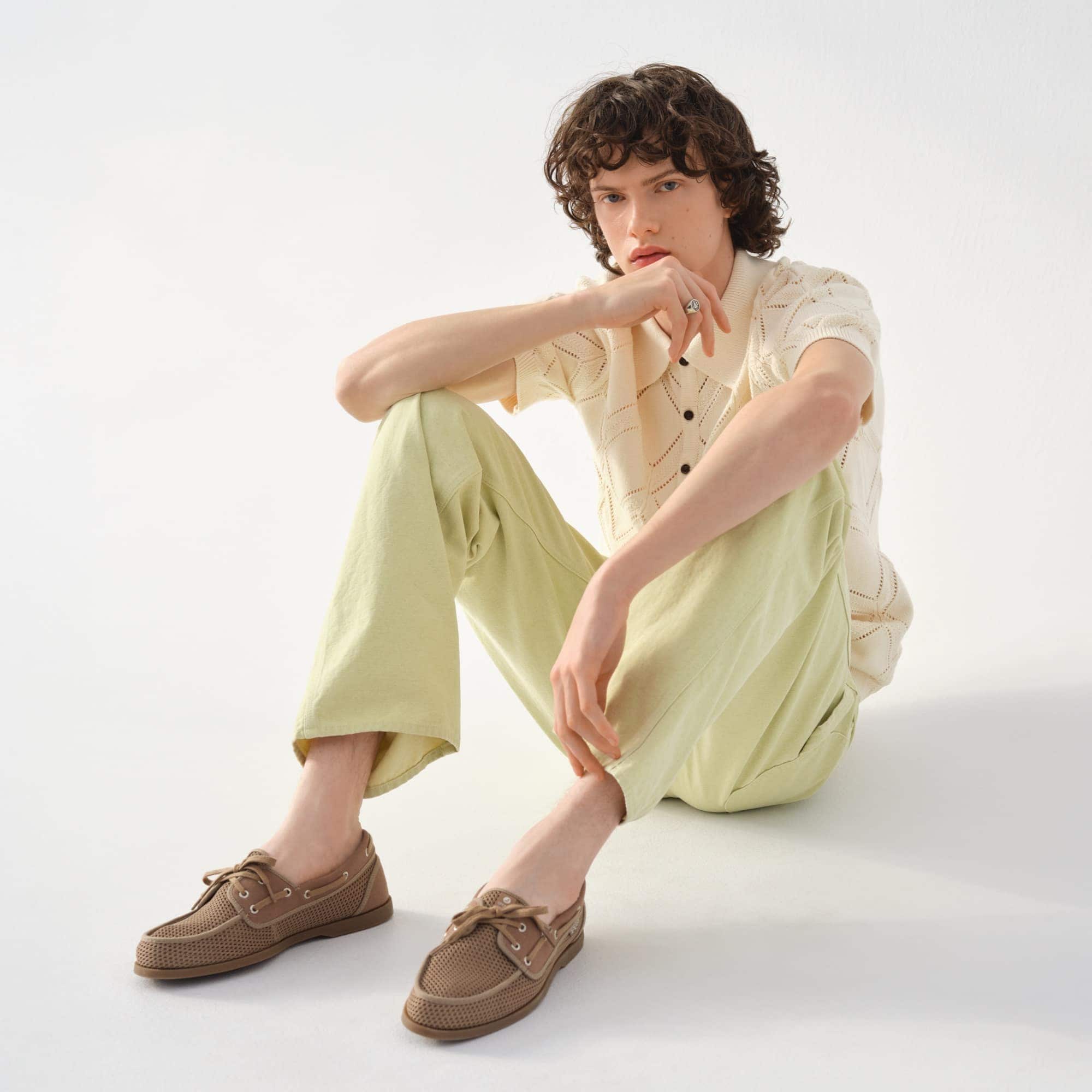 Helmsman Boat Shoe Taupe