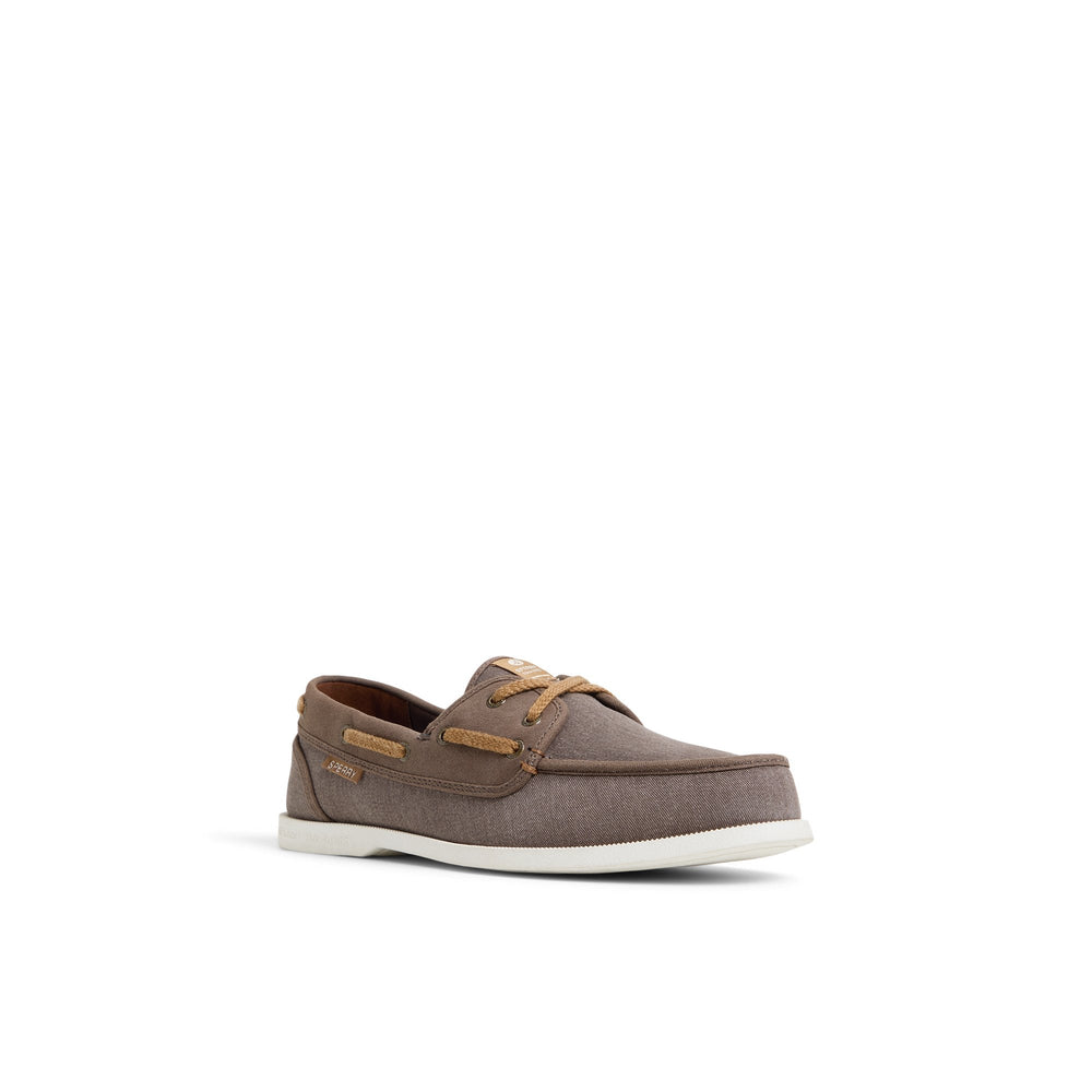 Helmsman Boat Shoe Dark Brown