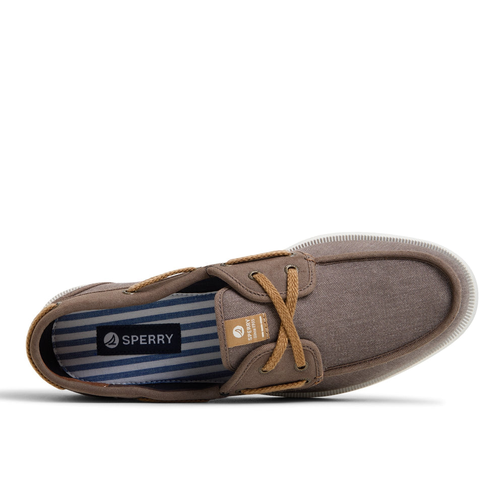 Helmsman Boat Shoe Dark Brown