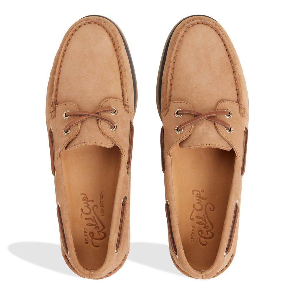 Gold Cup™ Authentic Original™ 2-Eye Boat Shoe Tan