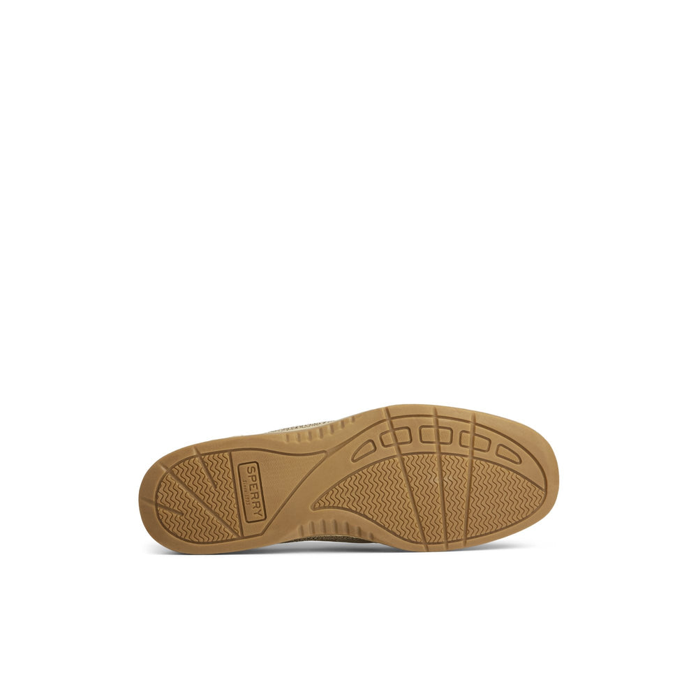 Bluefish 2-Eye Boat Shoe Linen Multi