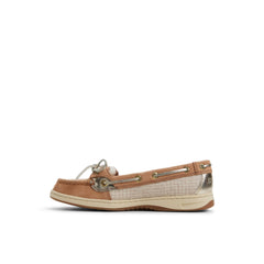 Angelfish 1 Eye Boat Shoe Tan