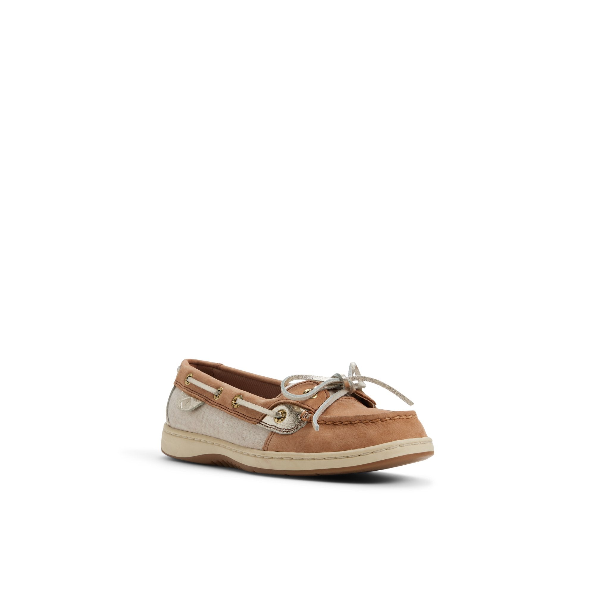 Angelfish 1 Eye Boat Shoe Tan