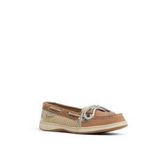 Angelfish 1 Eye Boat Shoe Open Tan