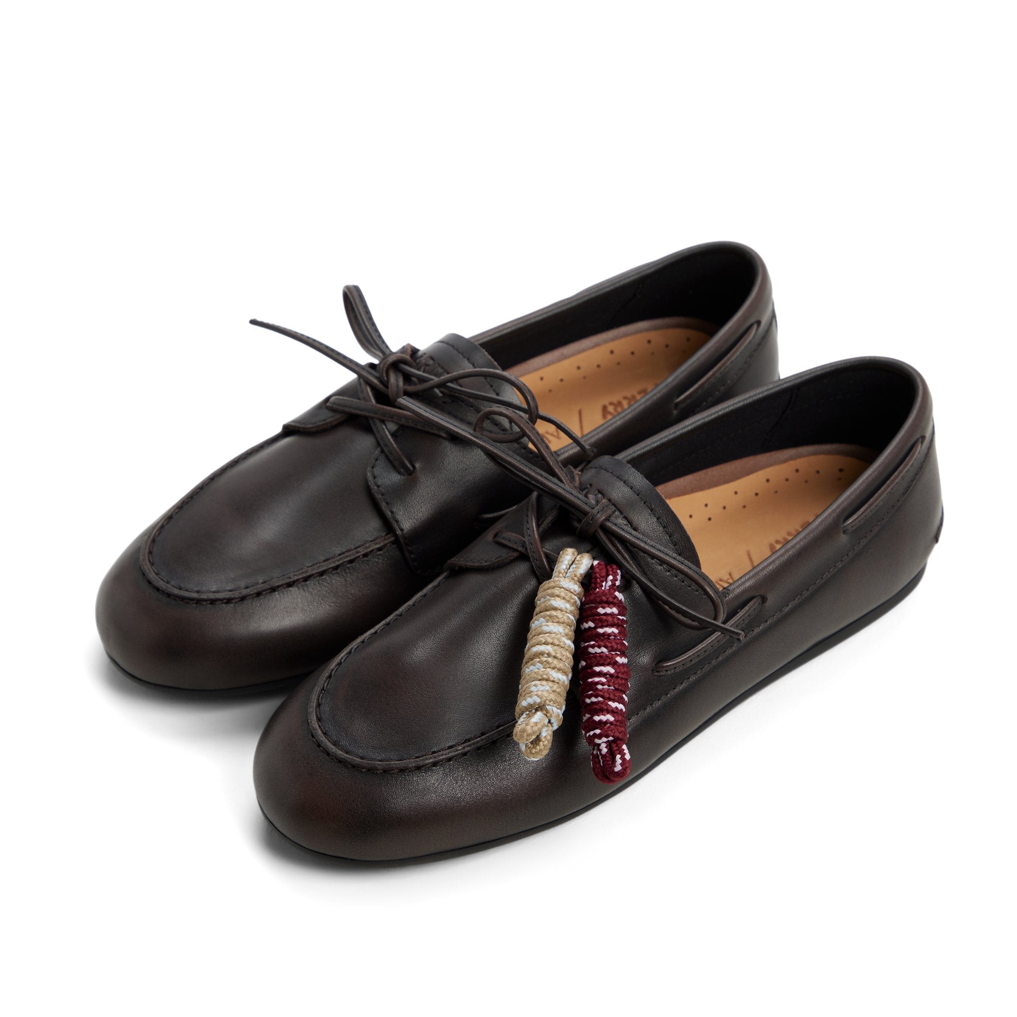 Sperry x Aritzia Slim Boat Shoe Black Combo