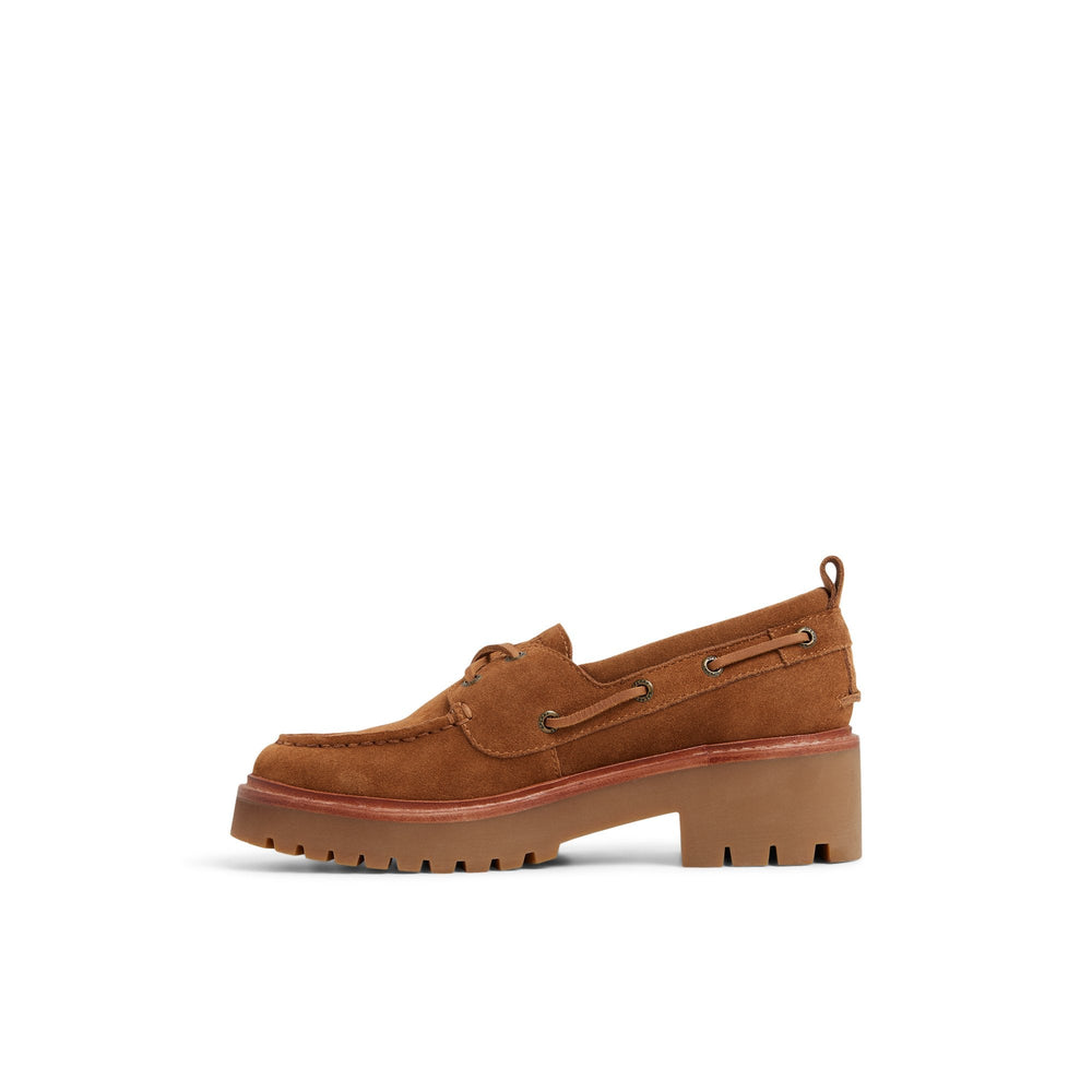 Authentic Original™ Lug 2-Eye Boat Shoe Tan