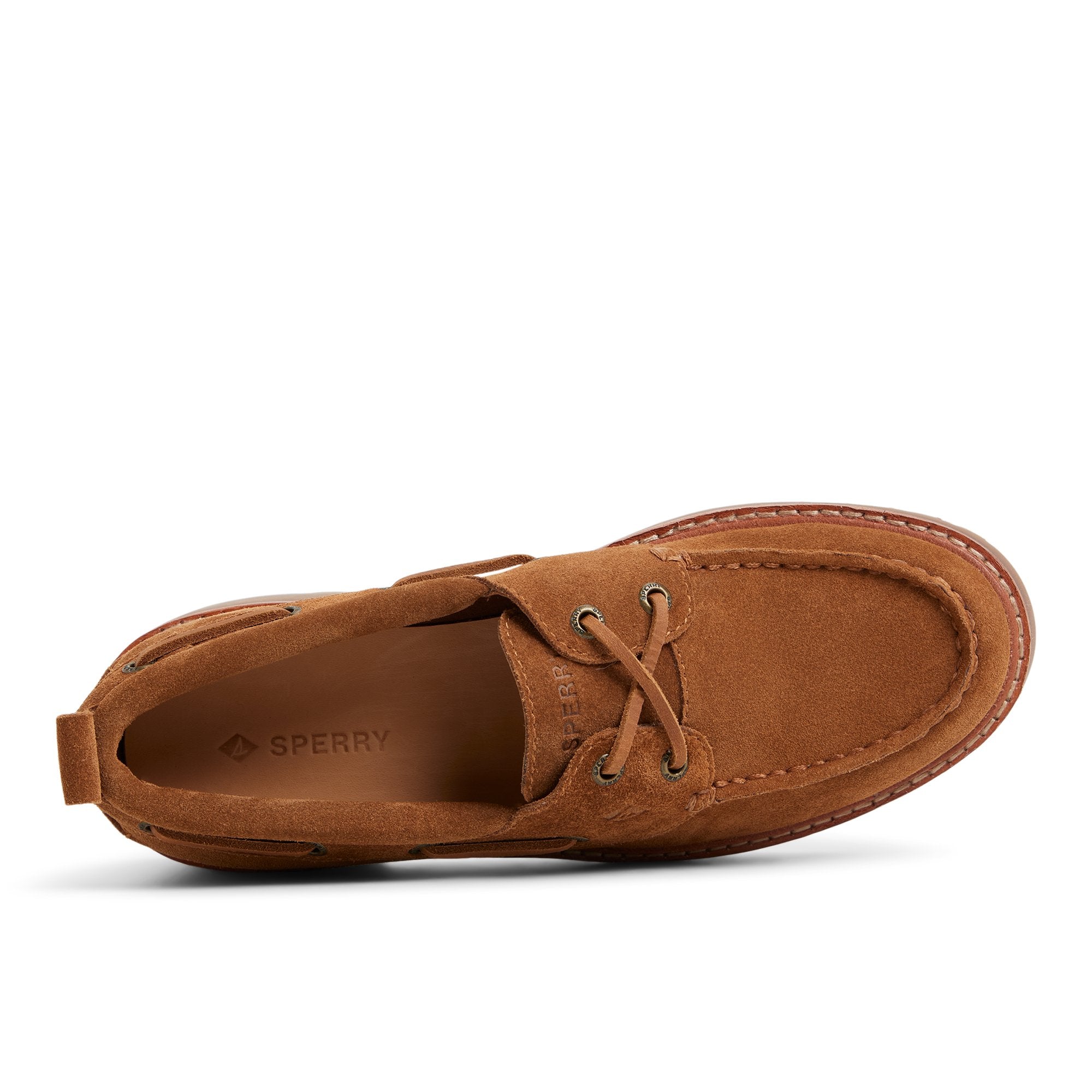 Authentic Original™ Lug 2-Eye Boat Shoe Tan