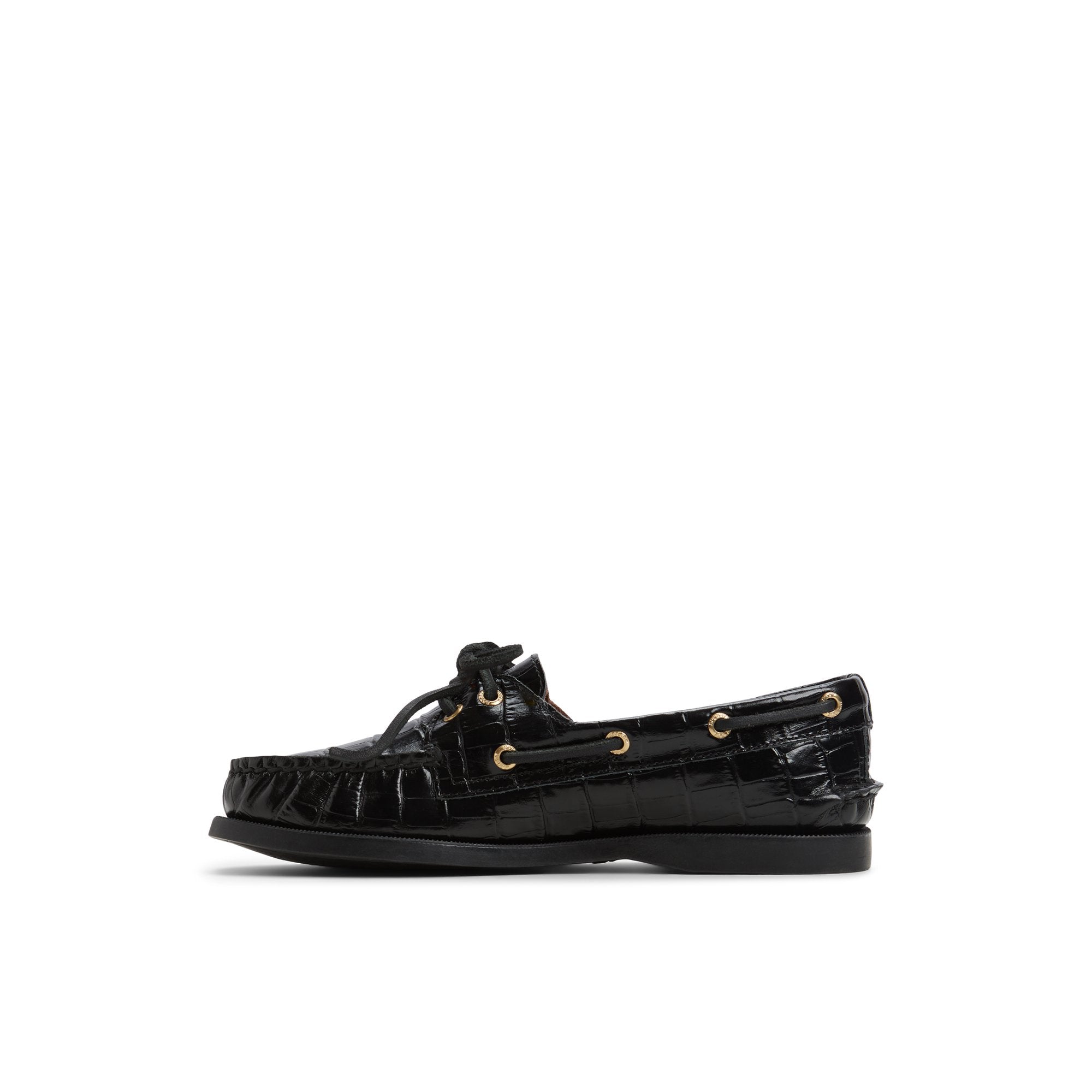 Authentic Original™ 2 Eye Boat Shoe Black