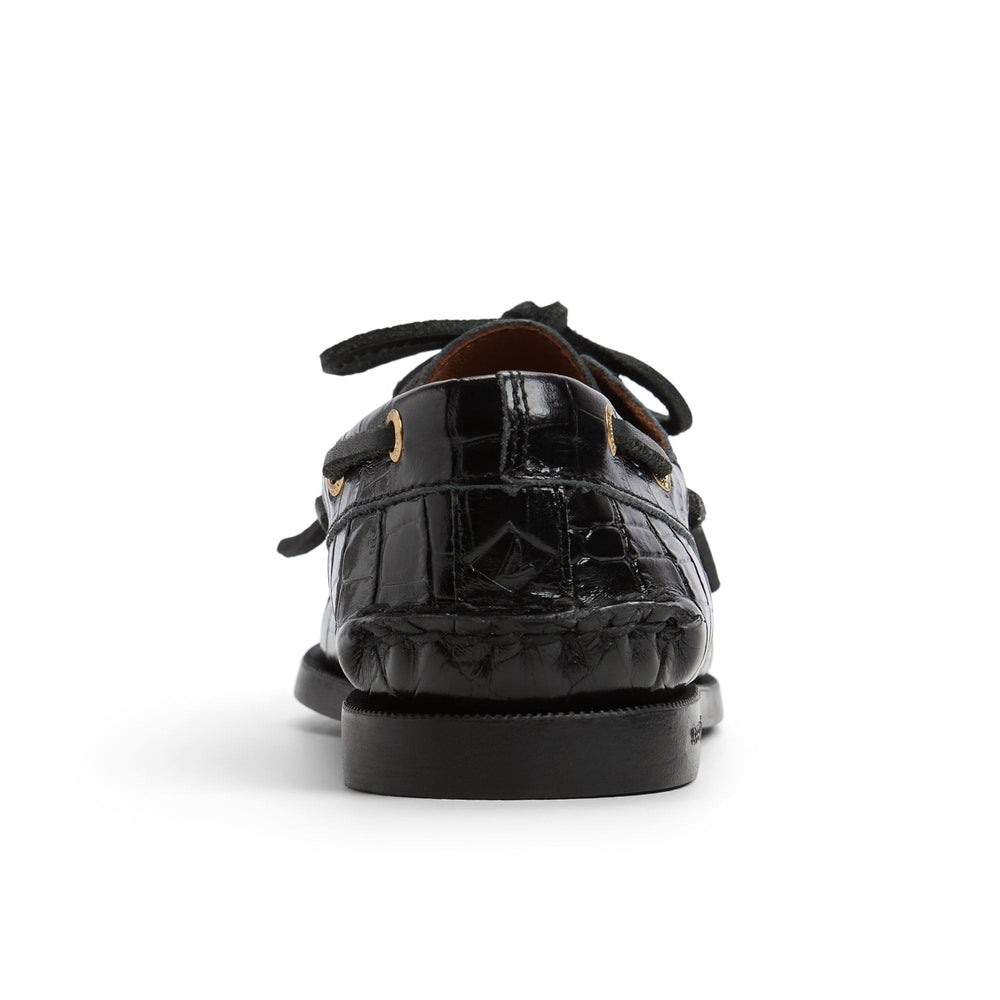Authentic Original™ 2 Eye Boat Shoe Black