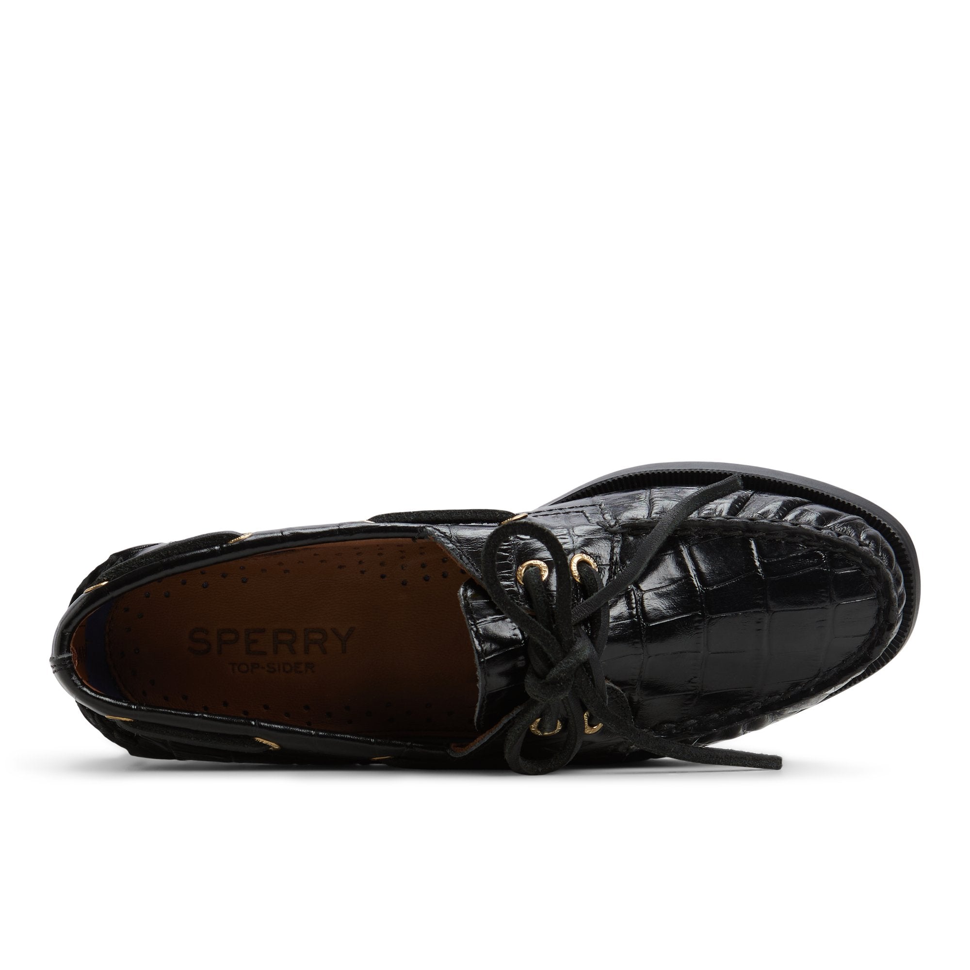 Authentic Original™ 2 Eye Boat Shoe Black