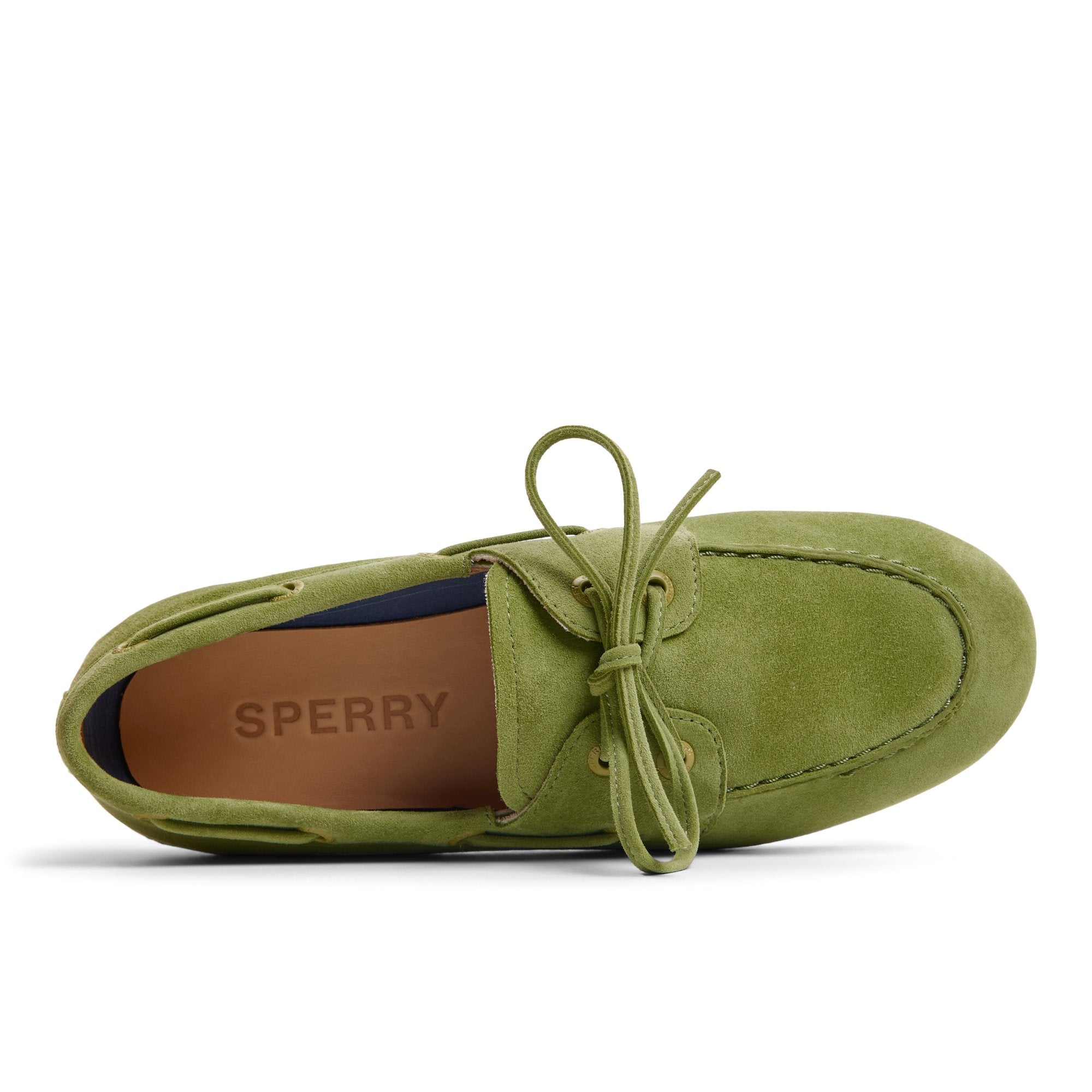Slim Boat Shoe Olive