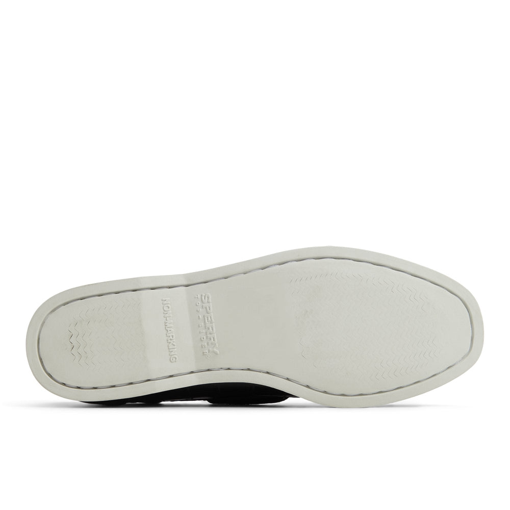 Authentic Original™ 1 Eye Boat Shoe Black Women's Leather