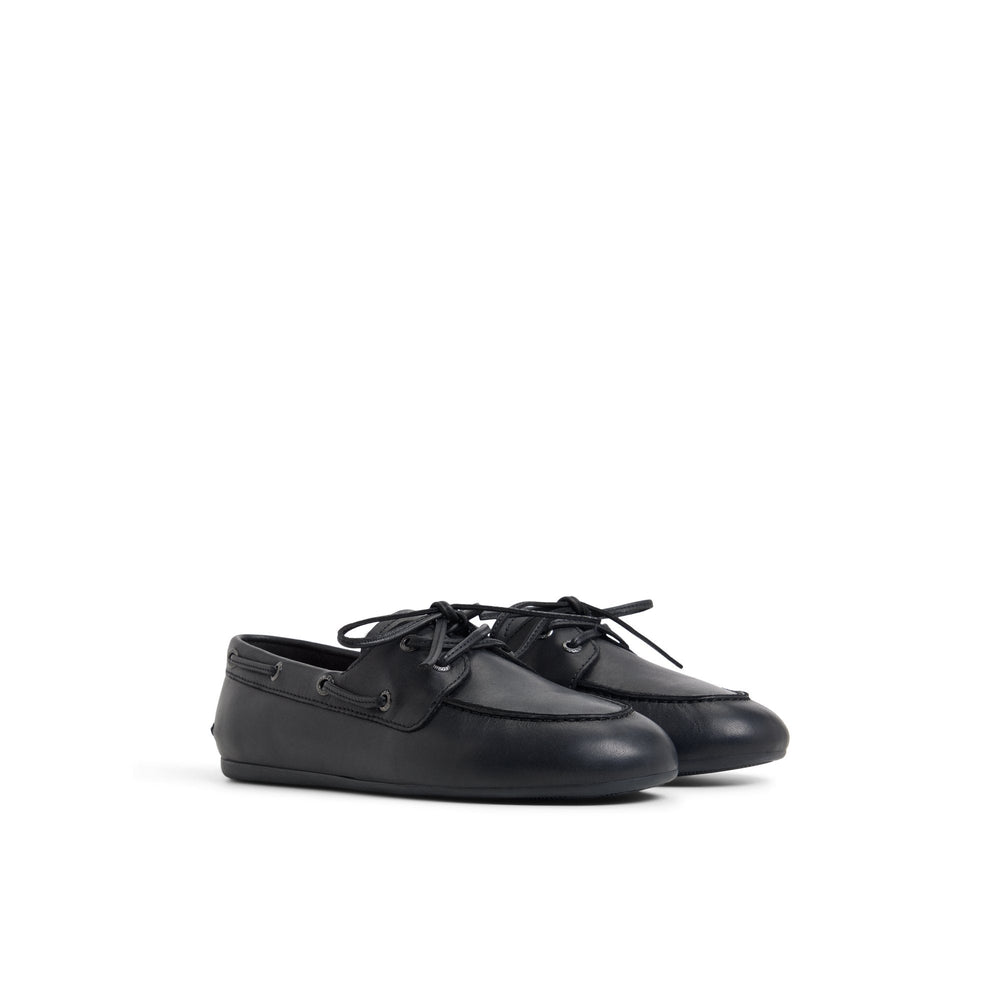 Sperry x Aritzia Slim Boat Shoe Black